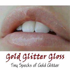LipSense Gold Glitter Gloss